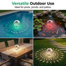 🔥Novo sucesso de vendas❤️‍🔥Luzes flutuantes para piscina alimentadas a energia solar