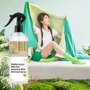 Spray botânico multifuncional e eficaz para a eliminação de ácaros
