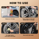 No-Scrub Powerful Wheel & Tire Cleaner
