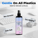 🧴 Spray multiusos para remover o amarelecimento do plástico – De amarelado a branco brilhante em segundos! ✨💪 Sem esfregar, sem substituir – basta pulverizar, esperar e recuperar. 🛠️🟡