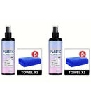 🧴 Spray multiusos para remover o amarelecimento do plástico – De amarelado a branco brilhante em segundos! ✨💪 Sem esfregar, sem substituir – basta pulverizar, esperar e recuperar. 🛠️🟡