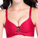 Sutiã sem costuras, respirável e com efeito push-up para mulheres