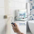 Kit de tinta premium para renovação de azulejos e banheiras