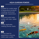 🌿 Água cristalina sem produtos químicos agressivos. Seguro para peixes, camarões, caranguejos e marisco. Oferta limitada!  COMPRE 3 E GANHE 1 GRÁTIS!