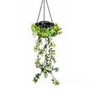 🌿40% DE DESCONTO!Luz solar suspensa em forma de relva – folhagem realista, luz branca quente, IP65 ✨
