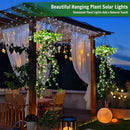 🌿40% DE DESCONTO!Luz solar suspensa em forma de relva – folhagem realista, luz branca quente, IP65 ✨
