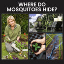 ☀️Luz solar com mata-mosquitos ✨ – Lâmpada de jardim para fixar no solo, mata-insetos UV e luz solar para caminhos🦟🚫