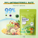 100 unidades. Capa elástica para alimentos, de qualidade alimentar - Antibacteriana