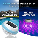 🏊‍♂️☀️ Luz LED solar flutuante para piscina – Mudança de cor, ligar/desligar automático, à prova de água. Perfeita para piscinas, lagos ou spas – Cria uma atmosfera noturna mágica! 💡🌙✨