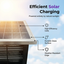 Matador de insetos para exterior alimentado a energia solar