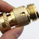 🔩 DESCONTO DE 50% POR TEMPO LIMITADO! ✨ Encaixe de ligação rápida em latão de 3/4" – À prova de ferrugem, sem fugas, universal