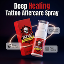 Spray hidratante para cuidados pós-tatuagem