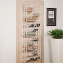 👟 50% DE DESCONTO AGORA! 🏆 Organizador de sapatos para pendurar na porta – 24 compartimentos e montagem sem ferramentas – Adapta-se a portas padrão, com capacidade para até 24 pares – perfeito para a entrada ou para o roupeiro 🚪✨