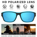 Óculos de sol para desportos ao ar livre para homem 2023 com lentes polarizadas antirreflexo