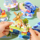 Conjunto de quebra-cabeças 3D