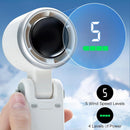 🥳PROMOÇÃO DE 2026🥳💞Mais de 50 mil unidades vendidas!🌬️🔋 49% de desconto! Ventilador de mão turbo 3 em 1 – 5 velocidades, bateria com autonomia de 24 horas, ecrã digital. Dobrável a 180°. Perfeito para o pai! 🎁✨