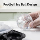 Molde de silicone para bolas de gelo em forma de bola de futebol