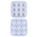 Molde de silicone para bolas de gelo em forma de bola de futebol