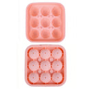 Molde de silicone para bolas de gelo em forma de bola de futebol