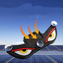 📢📢50% DE DESCONTO !! ⏰Luz de aviso LED para automóvel «Olho do Diabo» alimentada a energia solar