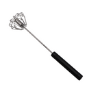 🍳 Um prático auxiliar de cozinha! Batedor manual com cabo antiderrapante, em aço inoxidável e resistente, a um preço acessível!