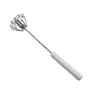 🍳 Um prático auxiliar de cozinha! Batedor manual com cabo antiderrapante, em aço inoxidável e resistente, a um preço acessível!