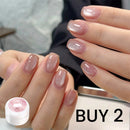 Esmalte em gel Spar Cat Eye com brilho magnético para nail art