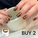 Esmalte em gel Spar Cat Eye com brilho magnético para nail art