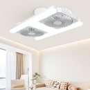 Ventilador de teto moderno 2 em 1 com luz LED – Com controlo remoto ❄️💡🌀🏠