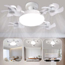 🌀 50% DE DESCONTO! 💡 Ventilador de teto com casquilho E27 – Ventilador LED 2 em 1 silencioso com comando à distância – Refrigeração e iluminação num só aparelho 🏠