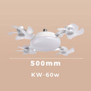 🌀 50% DE DESCONTO! 💡 Ventilador de teto com casquilho E27 – Ventilador LED 2 em 1 silencioso com comando à distância – Refrigeração e iluminação num só aparelho 🏠