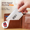 Capas de bloqueio RFID para cartões de crédito