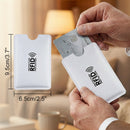 Capas de bloqueio RFID para cartões de crédito