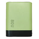 80W Fast Charging Phone Charger Block with Retractable 80cm Type-C Cable