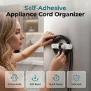 Organizador autoadesivo de silicone para cabos de aparelhos