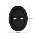 Capa de silicone para a fechadura da porta do carro - Almofada de amortecimento de ruído