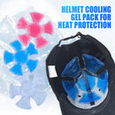 Conjunto de gel refrescante para capacete, para proteção contra o calor