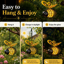 🐝Luz solar em forma de abelha para pendurar no exterior — O presente perfeito para mães que adoram plantas ou, literalmente, para qualquer pessoa que sorria❤️