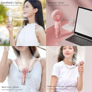 🔥COMPRE 2 E GANHE 10% DE DESCONTO💝Ventilador portátil com nebulizador