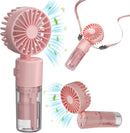 🔥COMPRE 2 E GANHE 10% DE DESCONTO💝Ventilador portátil com nebulizador