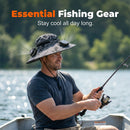 Summer Cooling Solar Fan Bucket Hat