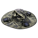 Summer Cooling Solar Fan Bucket Hat