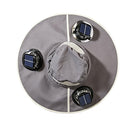 Summer Cooling Solar Fan Bucket Hat