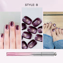 Caneta de gel para unhas «Cat Eye» tudo-em-um