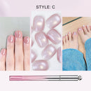 Caneta de gel para unhas «Cat Eye» tudo-em-um