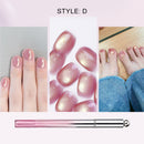 Caneta de gel para unhas «Cat Eye» tudo-em-um