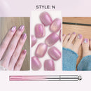 Caneta de gel para unhas «Cat Eye» tudo-em-um