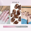 Caneta de gel para unhas «Cat Eye» tudo-em-um