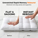 🏆 50K+ Sold ⚡Ultra-Soft High Elastic Bed Pillow