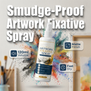 🥳PROMOÇÃO DE 2026🥳💞Mais de 50 mil unidades vendidas!🎨🖌️ 50% DE DESCONTO! Spray fixador de secagem rápida – Protege o carvão e os pastéis contra manchas. Névoa ultrafina, sem pingos. Acabamento mate, as cores mantêm-se fiéis! 🛡️✨